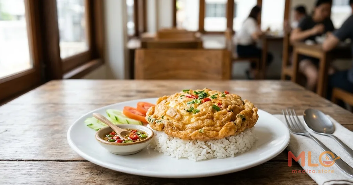 มื้ออาหารสมดุลที่ปรุงสดใหม่จากแผนอาหารในกรุงเทพฯ ประกอบด้วยข้าว ผัก และอาหารโปรตีน