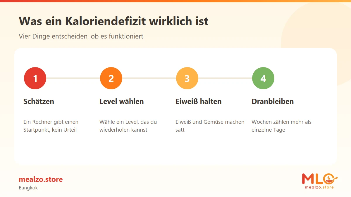 Was ein Kaloriendefizit wirklich ist