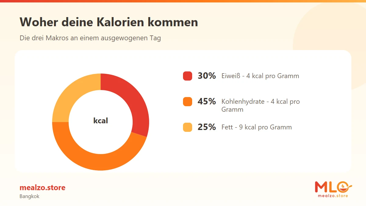 Woher deine Kalorien kommen