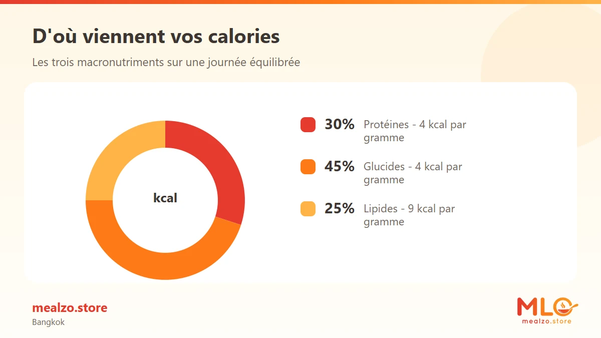 D'où viennent vos calories