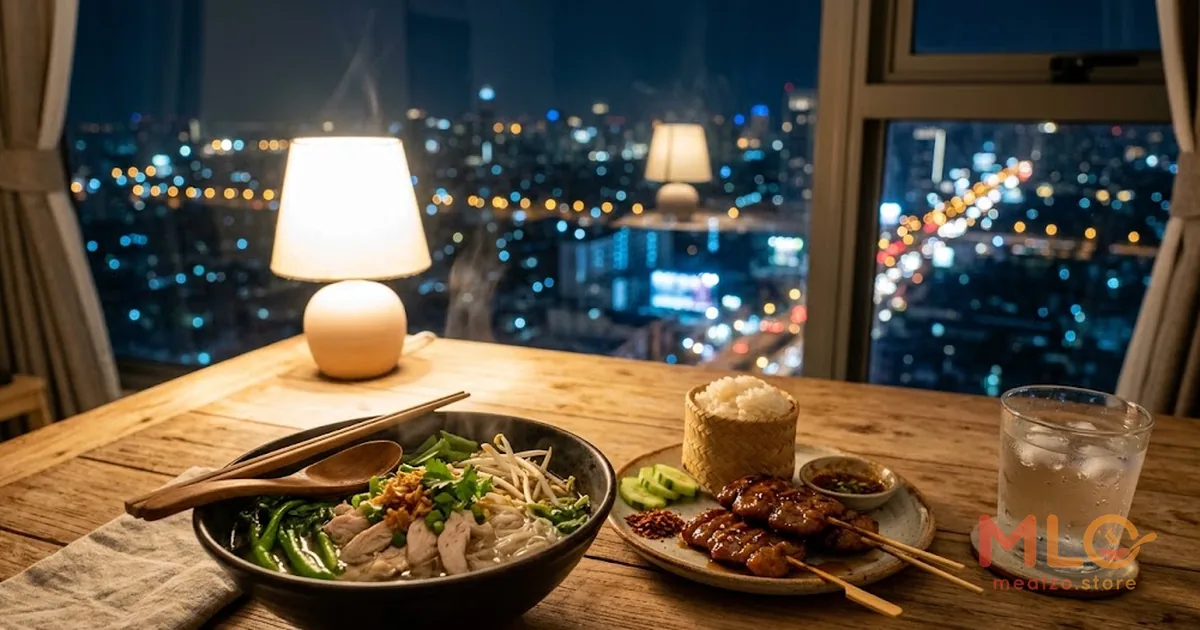 曼谷深夜饮食:夜市与轮班工作