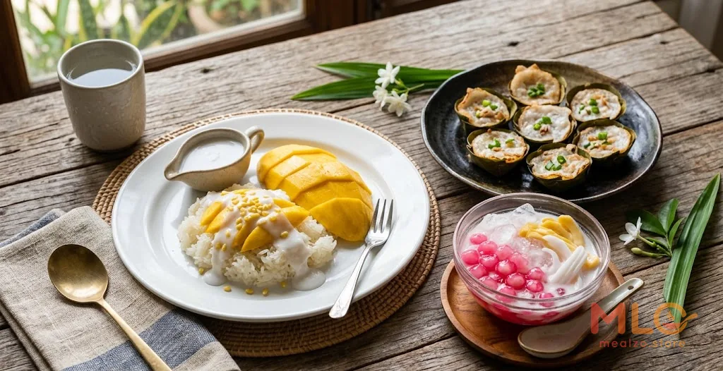 ทำไมขนมหวานไทยจึงเป็นส่วนหนึ่งของชีวิตประจำวันในกรุงเทพฯ
