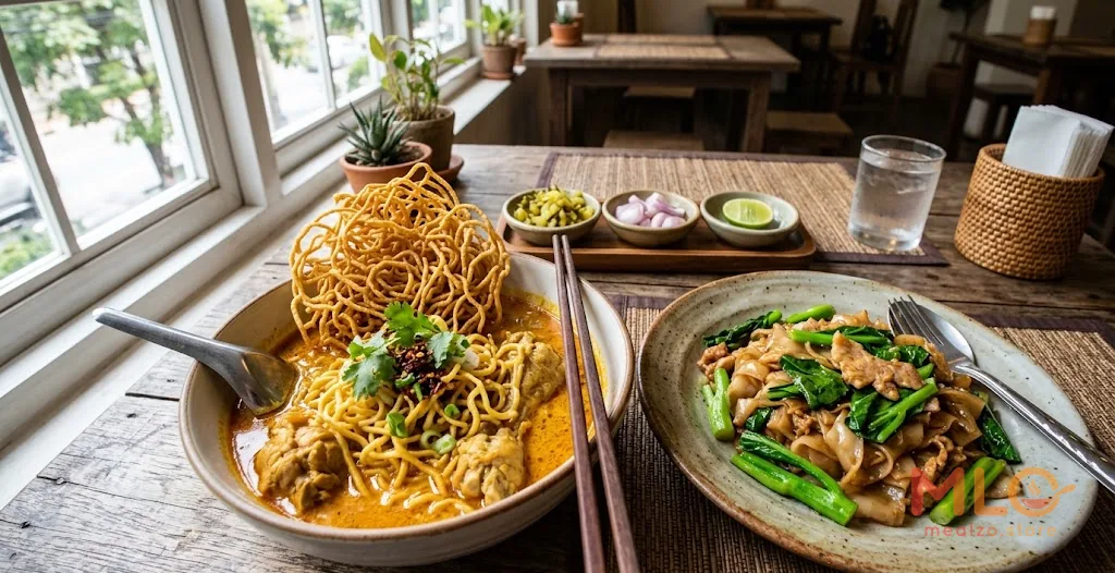 Pad See Ew, Rad Na und Pad Thai