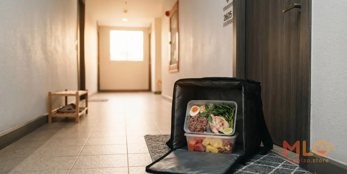 Mealzo ส่งที่ไหนและส่งเวลาใด?